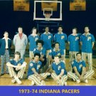 1973-74 INDIANA PACERS 8X10 TEAM PHOTO BASKETBALL PICTURE ABA 1973-74 INDIANA PACERS 8X10 TEAM PHOTO BASKETBALL PICTURE ABA