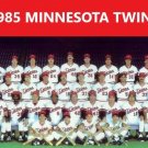 1985 MINNESOTA TWINS 8X10 TEAM PHOTO BASEBALL PICTURE MLB
