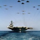 USS AMERICA 8X10 PHOTO CV-66 NAVY US USA MILITARY SUPER CARRIER SHIP AIRWING