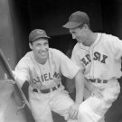 BOB FELLER & TED WILLIAMS 8X10 PHOTO CLEVELAND INDIANS RED SOX BASEBALL PICTURE BOB FELLER & TED WILLIAMS 8X10 PHOTO CLEVELAND INDIANS RED SOX BASEBALL PICTURE
