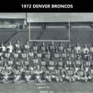 1972 DENVER BRONCOS 8X10 TEAM PHOTO PICTURE NFL FOOTBALL 1972 DENVER BRONCOS 8X10 TEAM PHOTO PICTURE NFL FOOTBALL