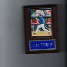 TIM TEBOW PLAQUE BASEBALL NEW YORK METS NY MLB TIM TEBOW PLAQUE BASEBALL NEW YORK METS NY MLB