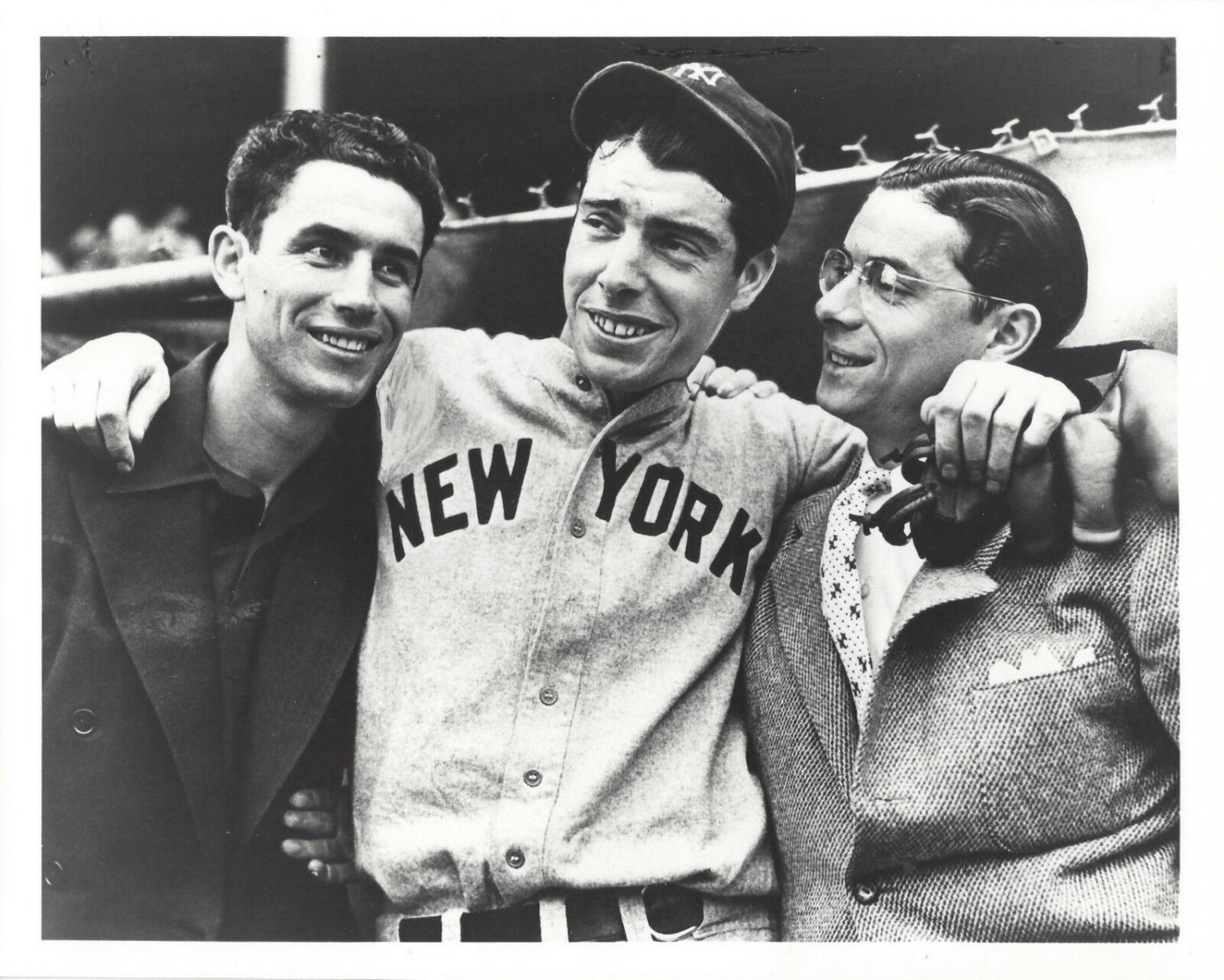 JOE DOM & VINCE DIMAGGIO 8X10 PHOTO NEW YORK YANKEES NY BASEBALL MLB ...