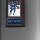 AUSTON MATTHEWS PLAQUE TORONTO MAPLE LEAFS HOCKEY NHL