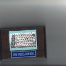 DALLAS COWBOYS 1995 TEAM PLAQUE FOOTBALL NFL DALLAS COWBOYS 1995 TEAM PLAQUE FOOTBALL NFL