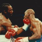LENNOX LEWIS vs EVANDER HOLYFIELD 8X10 PHOTO BOXING PICTURE ACTION SOLID RIGHT