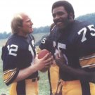 TERRY BRADSHAW & MEAN JOE GREENE 8X10 PHOTO PITTSBURGH STEELERS PICTURE FOOTBALL TERRY BRADSHAW & MEAN JOE GREENE 8X10 PHOTO PITTSBURGH STEELERS PICTURE FOOTBALL
