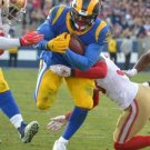 C.J. ANDERSON 8X10 PHOTO LOS ANGELES RAMS LA PICTURE NFL GAME ACTION