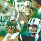 JOE NAMATH 8X10 PHOTO NEW YORK JETS NY COLTS PICTURE NFL FOOTBALL COLLAGE
