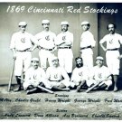 1869 CINCINNATI RED STOCKINGS 8X10 TEAM PHOTO BASEBALL PICTURE MLB