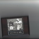 WALTER PAYTON & EARL CAMPBELL PLAQUE CHICAGO BEARS HOUSTON OILERS FOOTBALL NFL WALTER PAYTON & EARL CAMPBELL PLAQUE CHICAGO BEARS HOUSTON OILERS FOOTBALL NFL