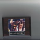 KOBE BRYANT & MICHAEL JORDAN PLAQUE LOS ANGELES LAKERS LA BULLS BASKETBALL NBA KOBE BRYANT & MICHAEL JORDAN PLAQUE LOS ANGELES LAKERS LA BULLS BASKETBALL NBA