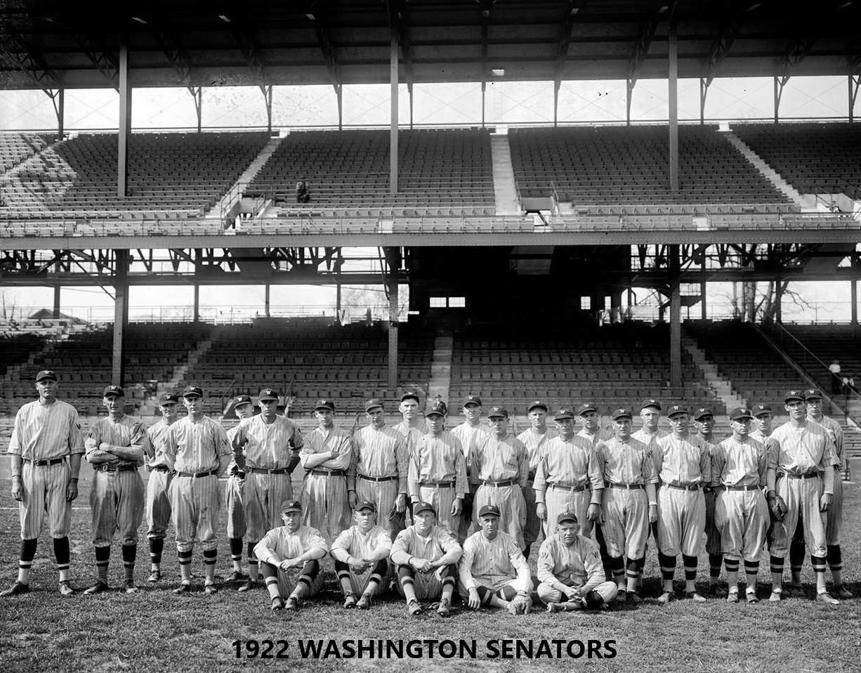 1922 WASHINGTON SENATORS 8X10 TEAM PHOTO BASEBALL PICTURE MLB