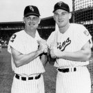 NELLIE FOX HARMON KILLEBREW 8X10 PHOTO CHICAGO WHITE SOX TWINS BASEBALL PICTURE
