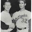 WHITEY FORD & SANDY KOUFAX 8X10 PHOTO NEW YORK YANKEES NY MLB BASEBALL PICTURE WHITEY FORD & SANDY KOUFAX 8X10 PHOTO NEW YORK YANKEES NY MLB BASEBALL PICTURE
