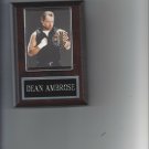 DEAN AMBROSE PLAQUE WRESTLING WWE WITH BELT DEAN AMBROSE PLAQUE WRESTLING WWE WITH BELT