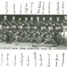 NEW YORK RANGERS 1945-46 TEAM NY 8X10 PHOTO HOCKEY NHL PICTURE B/W NEW YORK RANGERS 1945-46 TEAM NY 8X10 PHOTO HOCKEY NHL PICTURE B/W
