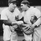 YOGI BERRA & FRANK SHEA 8X10 PHOTO NEW YORK YANKEES NY BASEBALL PICTURE MLB