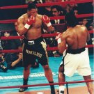LENNOX LEWIS vs RAY MERCER 8X10 PHOTO BOXING PICTURE