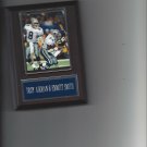 TROY AIKMAN & EMMITT SMITH PLAQUE DALLAS COWBOYS FOOTBALL NFL TROY AIKMAN & EMMITT SMITH PLAQUE DALLAS COWBOYS FOOTBALL NFL