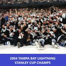 2004 TAMPA BAY LIGHTNING 8X10 TEAM PHOTO HOCKEY PICTURE NHL STANLEY CUP CHAMPS 2004 TAMPA BAY LIGHTNING 8X10 TEAM PHOTO HOCKEY PICTURE NHL STANLEY CUP CHAMPS
