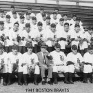 1941 BOSTON BRAVES 8X10 TEAM PHOTO BASEBALL PICTURE MLB 1941 BOSTON BRAVES 8X10 TEAM PHOTO BASEBALL PICTURE MLB