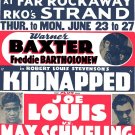 JOE LOUIS vs MAX SCHMELING 8X10 PHOTO BOXING POSTER PICTURE JOE LOUIS vs MAX SCHMELING 8X10 PHOTO BOXING POSTER PICTURE