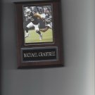 MICHAEL CRABTREE PLAQUE OAKLAND RAIDERS FOOTBALL NFL