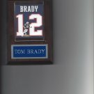 TOM BRADY JERSEY PLAQUE NEW ENGLAND PATRIOTS FOOTBALL NFL TOM BRADY JERSEY PLAQUE NEW ENGLAND PATRIOTS FOOTBALL NFL
