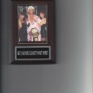 RIC FLAIR NANCY BENOIT MISS ELIZABETH PLAQUE WRESTLING WCW WWE TNA NWA RIC FLAIR NANCY BENOIT MISS ELIZABETH PLAQUE WRESTLING WCW WWE TNA NWA