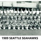 1989 SEATTLE SEAHAWKS 8X10 TEAM PHOTO NFL FOOTBALL PICTURE 1989 SEATTLE SEAHAWKS 8X10 TEAM PHOTO NFL FOOTBALL PICTURE