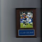 JULIAN EDELMAN PLAQUE NEW ENGLAND PATRIOTS FOOTBALL NFL GAME ACTION JULIAN EDELMAN PLAQUE NEW ENGLAND PATRIOTS FOOTBALL NFL GAME ACTION