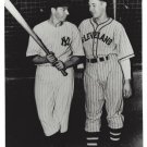 JOE DIMAGGIO & BOB FELLER 8X10 PHOTO NEW YORK YANKEES NY BASEBALL MLB PICTURE JOE DIMAGGIO & BOB FELLER 8X10 PHOTO NEW YORK YANKEES NY BASEBALL MLB PICTURE