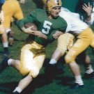 PAUL HORNUNG 8X10 PHOTO GREEN BAY PACKERS NFL FOOTBALL OLD HELMET