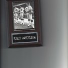 JIM PLUNKETT MARK VAN EEGHEN KENNY KING PLAQUE OAKLAND RAIDERS LA FOOTBALL NFL