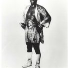 JOE FRAZIER 8X10 PHOTO BOXING PICTURE B/W WITH BELT & ROBE JOE FRAZIER 8X10 PHOTO BOXING PICTURE B/W WITH BELT & ROBE