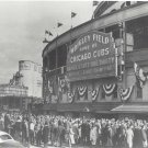 WRIGLEY FIELD 8X10 PHOTO BASEBALL MLB PICTURE CHICAGO CUBS WITH STREET CARS WRIGLEY FIELD 8X10 PHOTO BASEBALL MLB PICTURE CHICAGO CUBS WITH STREET CARS