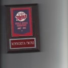 MINNESOTA TWINS WORLD SERIES BANNER PLAQUE BASEBALL CHAMPIONS CHAMPS MLB MINNESOTA TWINS WORLD SERIES BANNER PLAQUE BASEBALL CHAMPIONS CHAMPS MLB
