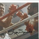MUHAMMAD ALI VS LEON SPINKS 8X10 PHOTO BOXING PICTURE AUTOGRAPHED SPINKS SIGNED