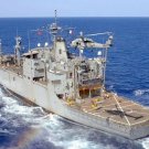USS FLINT AE-32 8X10 PHOTO NAVY US USA MILITARY AMMUNITION SHIP