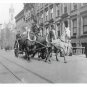 HORSE DRAWN FIRE TRUCK 8X10 PHOTO PICTURE FIREFIGHTING 1890'S