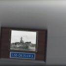 USS OKINAWA PLAQUE LPH-3 NAVY US USA MILITARY AMPHIBIOUS ASSAULT SHIP USS OKINAWA PLAQUE LPH-3 NAVY US USA MILITARY AMPHIBIOUS ASSAULT SHIP