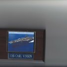 USS CARL VINSON PLAQUE NAVY US USA MILITARY NIMITZ-CLASS AIRCRAFT CARRIER USS CARL VINSON PLAQUE NAVY US USA MILITARY NIMITZ-CLASS AIRCRAFT CARRIER