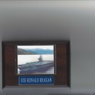 USS RONALD REAGAN PLAQUE CVN-76 NAVY US USA MILITARY GUIDED MISSILE CRUISER SHIP USS RONALD REAGAN PLAQUE CVN-76 NAVY US USA MILITARY GUIDED MISSILE CRUISER SHIP