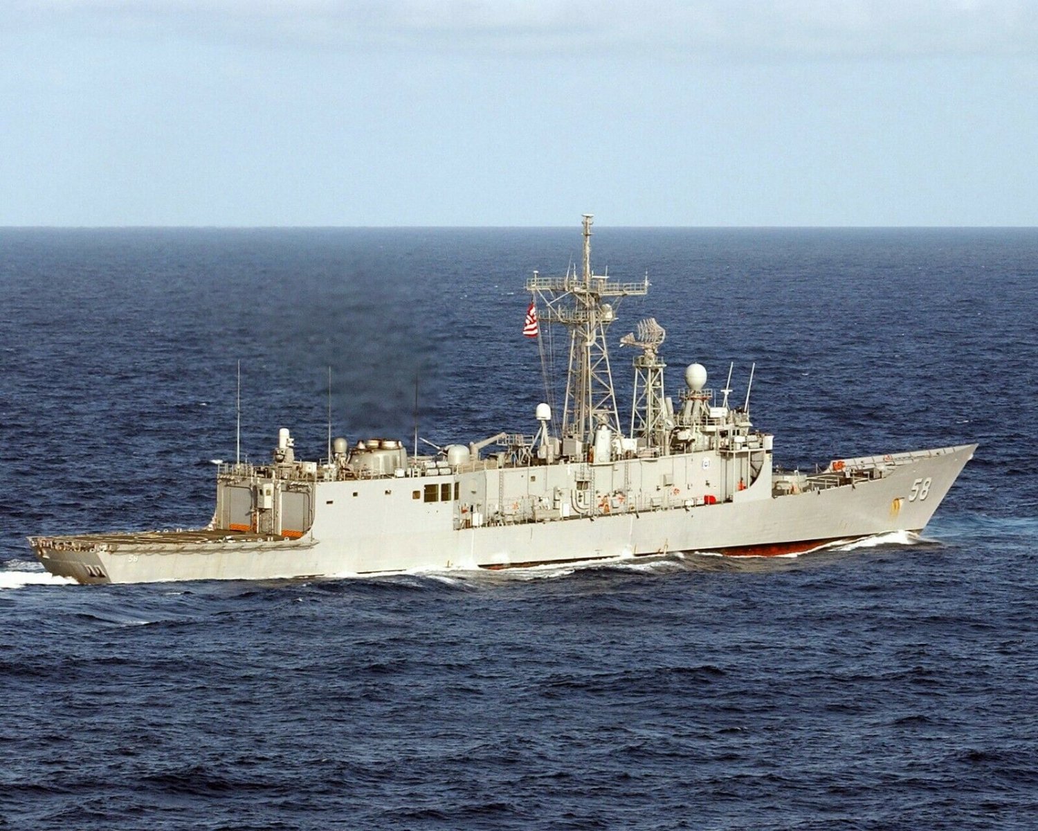 USS SAMUEL B. ROBERTS 8X10 PHOTO FFG58 NAVY US MILITARY FRIGATE SHIP PICTURE