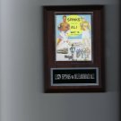 LEON SPINKS VS MUHAMMAD ALI PLAQUE BOXING CHAMPION POSTER PHOTO PLAQUE