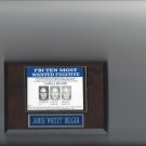 JAMES WHITEY BULGER WANTED POSTER PLAQUE MAFIA ORGANIZED CRIME MOBSTER MOB