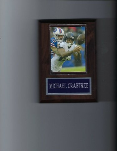 MICHAEL CRABTREE PLAQUE BALTIMORE RAVENS FOOTBALL NFL