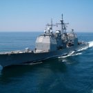 USS NORMANDY 8X10 PHOTO NAVY US USA MILITARY CG-60 SHIP ANTI SUBMARINE CRUISER