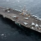 USS THEODORE ROOSEVELT 8X10 PHOTO NAVY US USA MILITARY CVN-71 AIRCRAFT CARRIER
